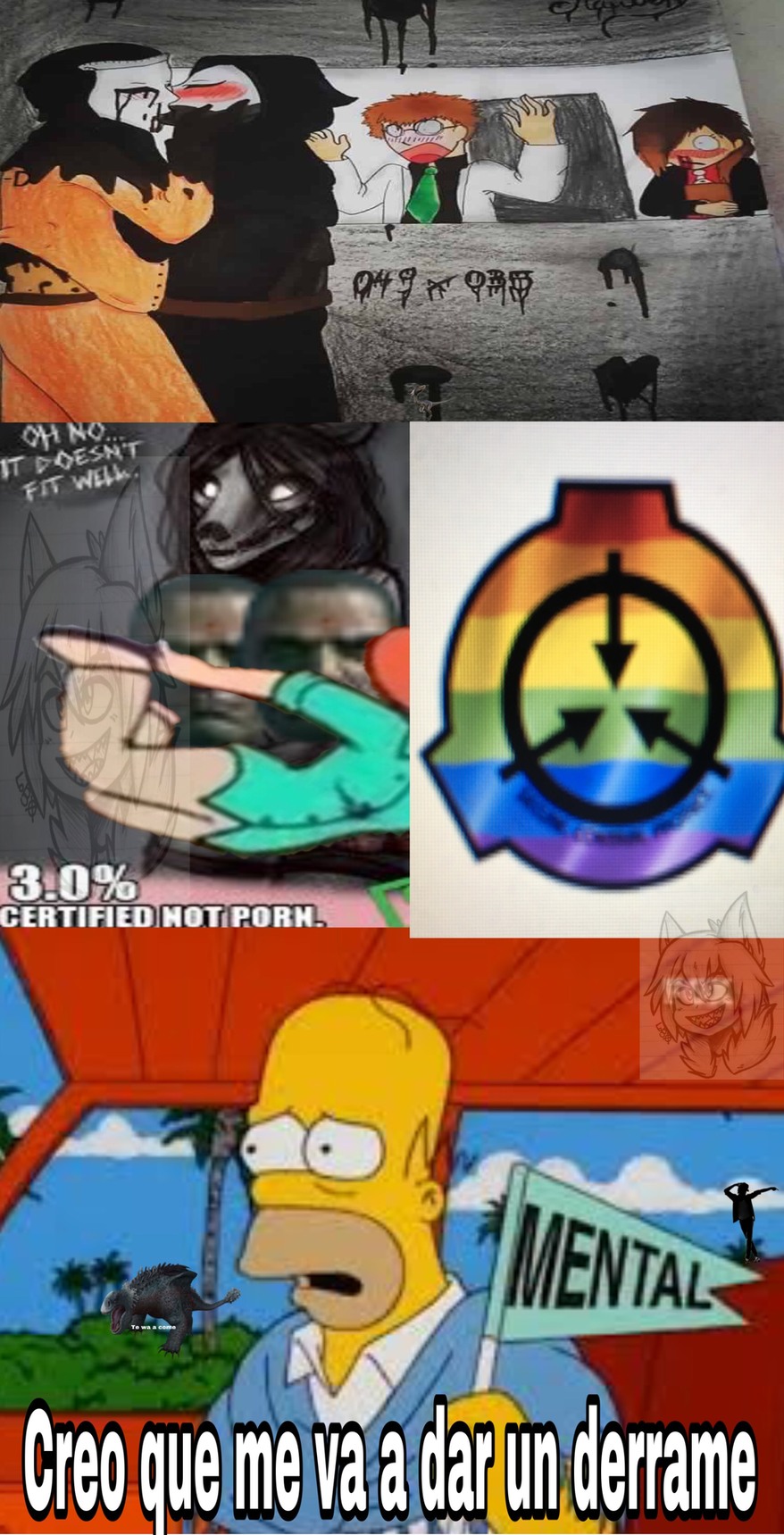 Scp ya cayó DEMASIADO bajo (a ver quien encuentra primero los tres easter eggs) - meme