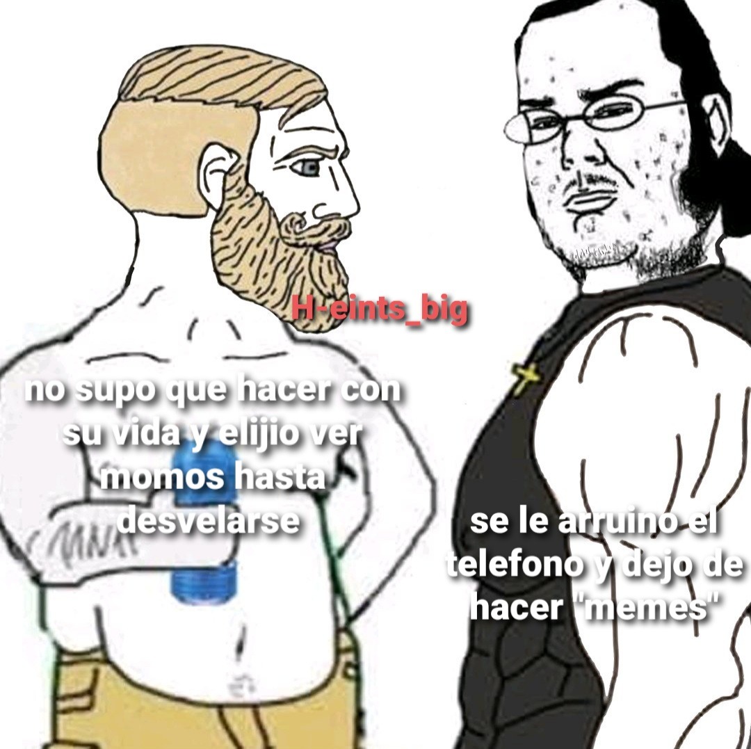 Chad vs greek - meme