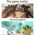game trailer vs actual game