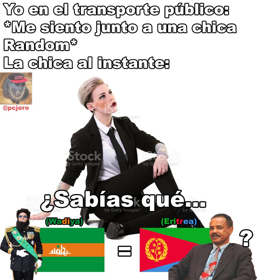 Contexto: Wadiya (dictadura de Aladdin en El Dictador) en la vida real es Eritrea (irónicamente, otra dictadura) - meme