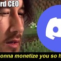 Discord monetization meme