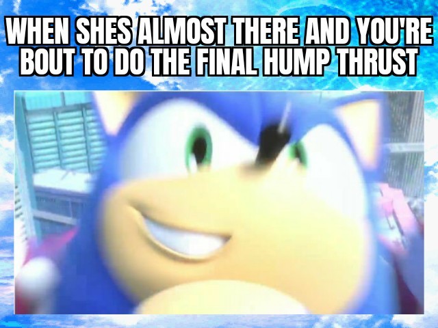 Sonic boom - meme