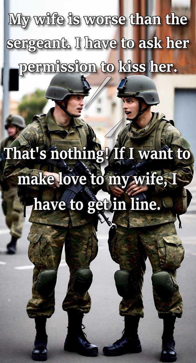 Tough army wives - meme