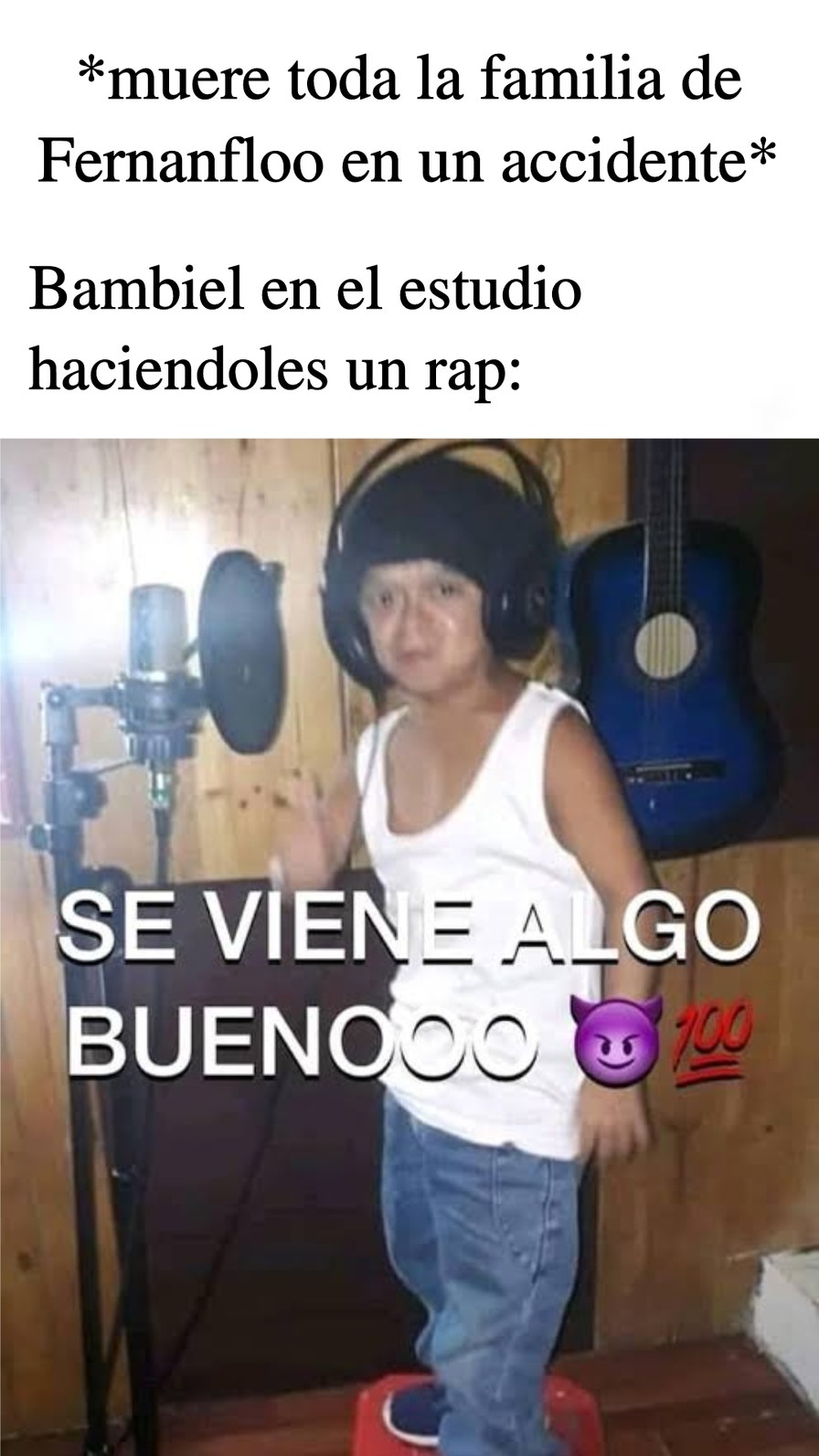 Personalmente si me parece criticable la forma en que Bambiel monetiza con casi cualquier suceso relevante en la vida de su amigo :( - meme
