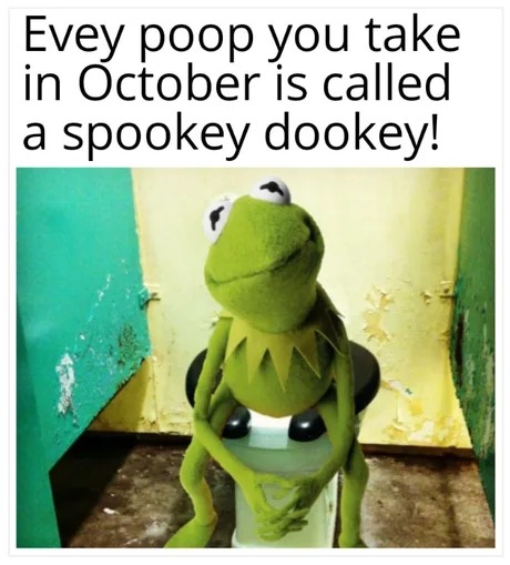 October poops - meme