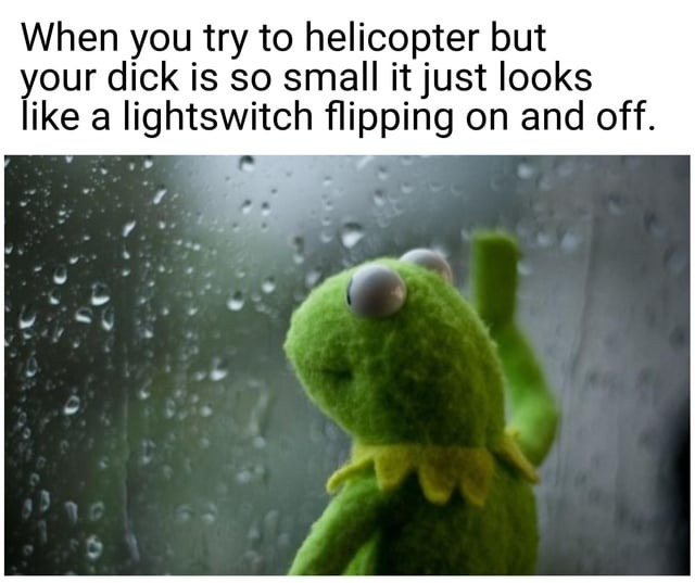 Man helicopter - meme