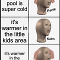 I prefer warm