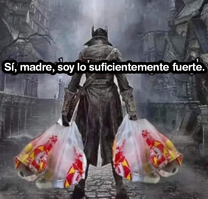 Siempre sere lo suficientemente fuerte - meme