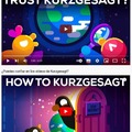 Kurzgesagt significa en breve en alemán