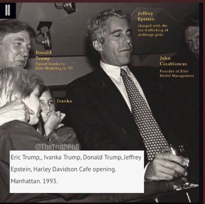 Trump offering up Ivanka to his Good Buddy Jeffrey Epstein (Uncle Jeffy) Ivanka called him - meme