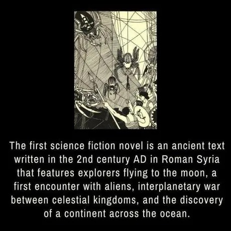 First science fiction novel - meme