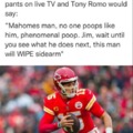 MAHOMES IS MID