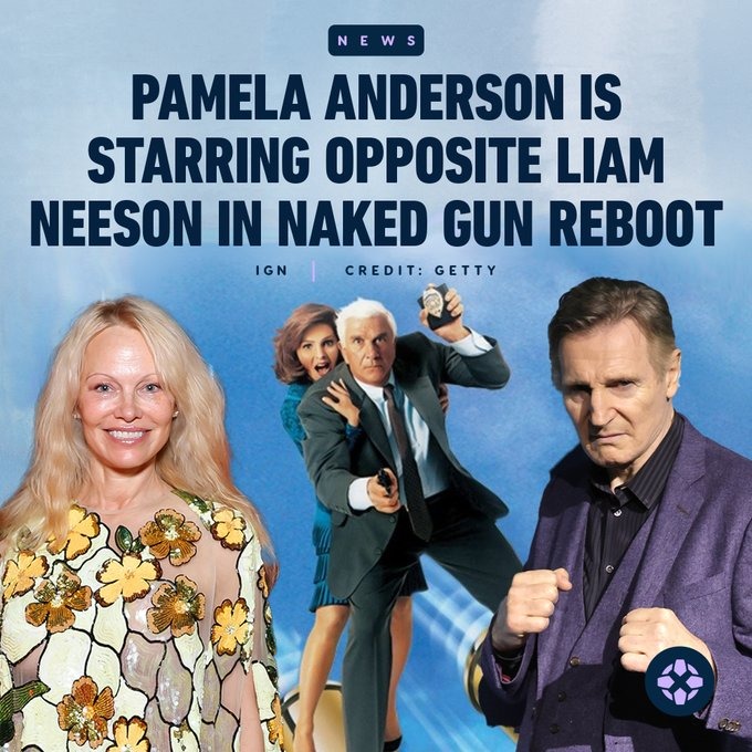 Naked Gun remake with Pamela Anderson - meme