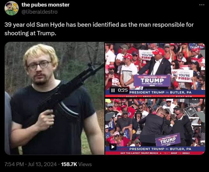 Sam Hyde is the shooter meme
