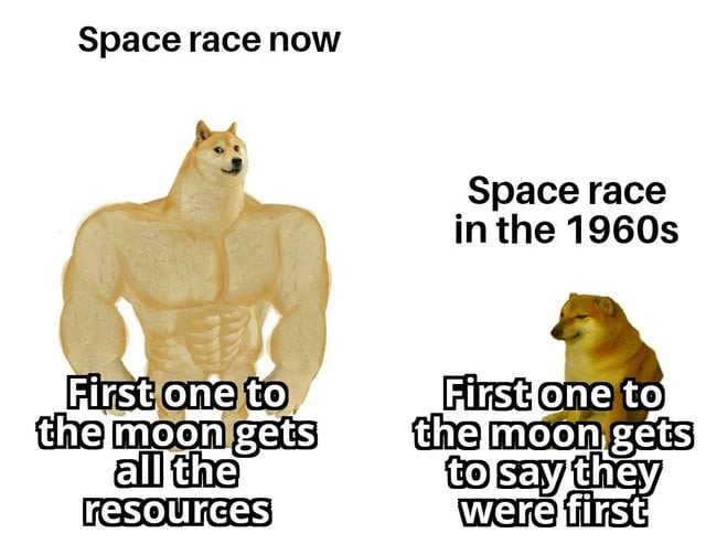Space race meme