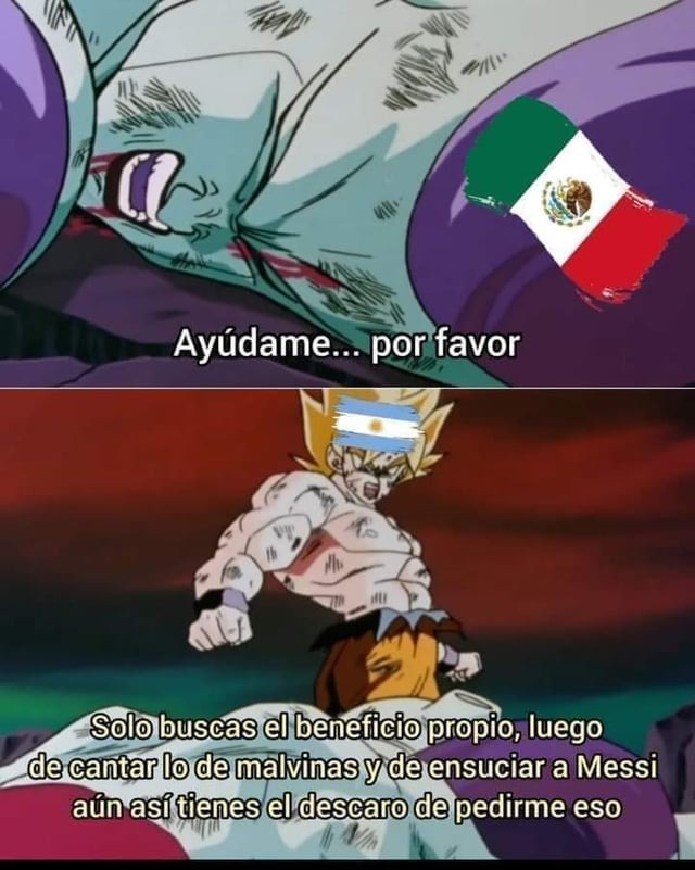 Argentina vs México - meme