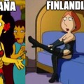 España vs Finlanda en Eurovisión. PD: La chica de España canta dpm