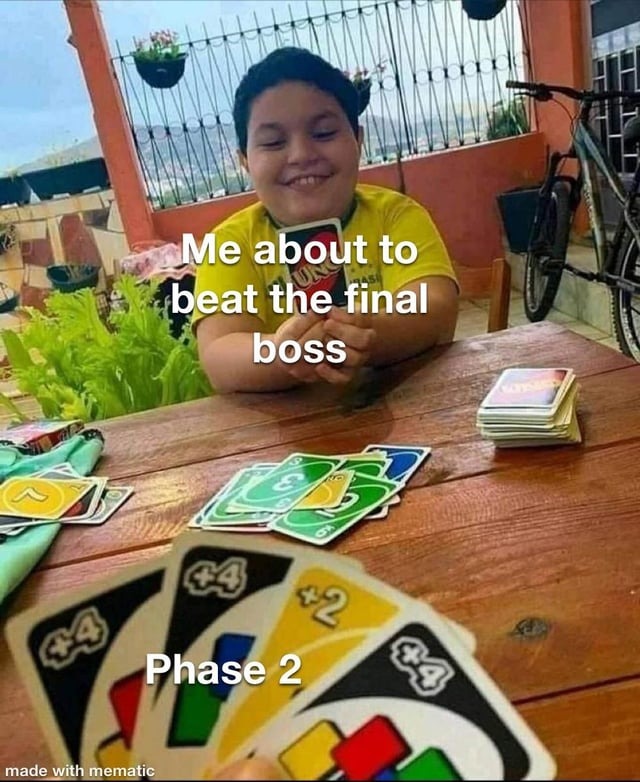 Final boss - meme
