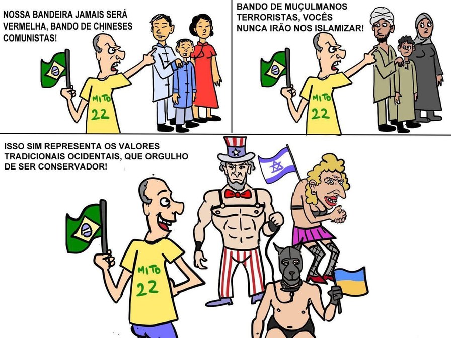 O liberal que se diz conservador...(CONTINUE) - meme