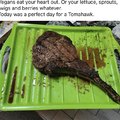 eat yo leaves and shit, leaves more meat for us