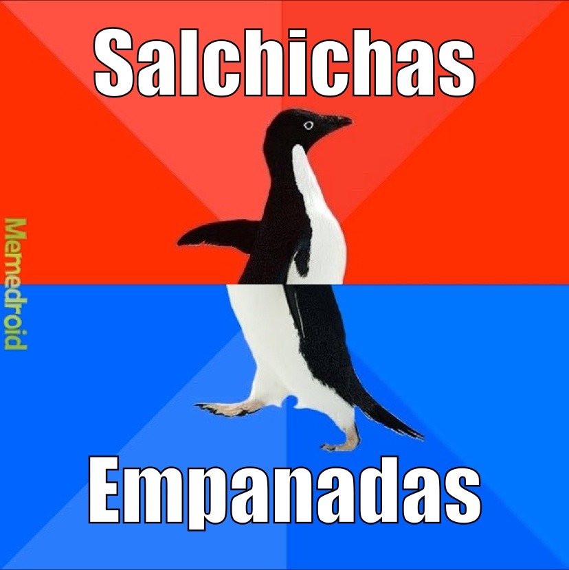 Socially Awesome Awkward Penguin - meme
