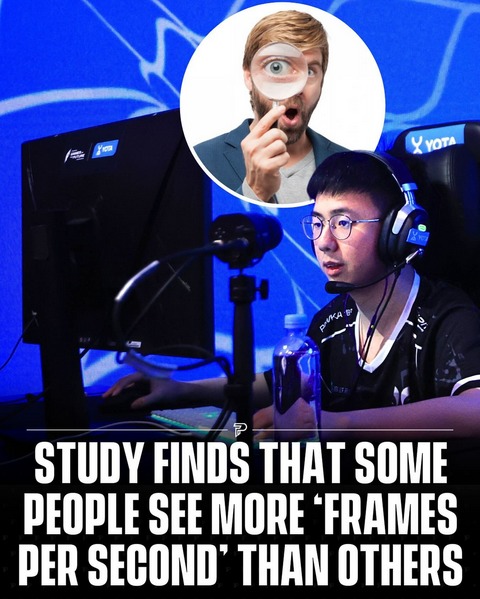 Some people can see more frames - meme
