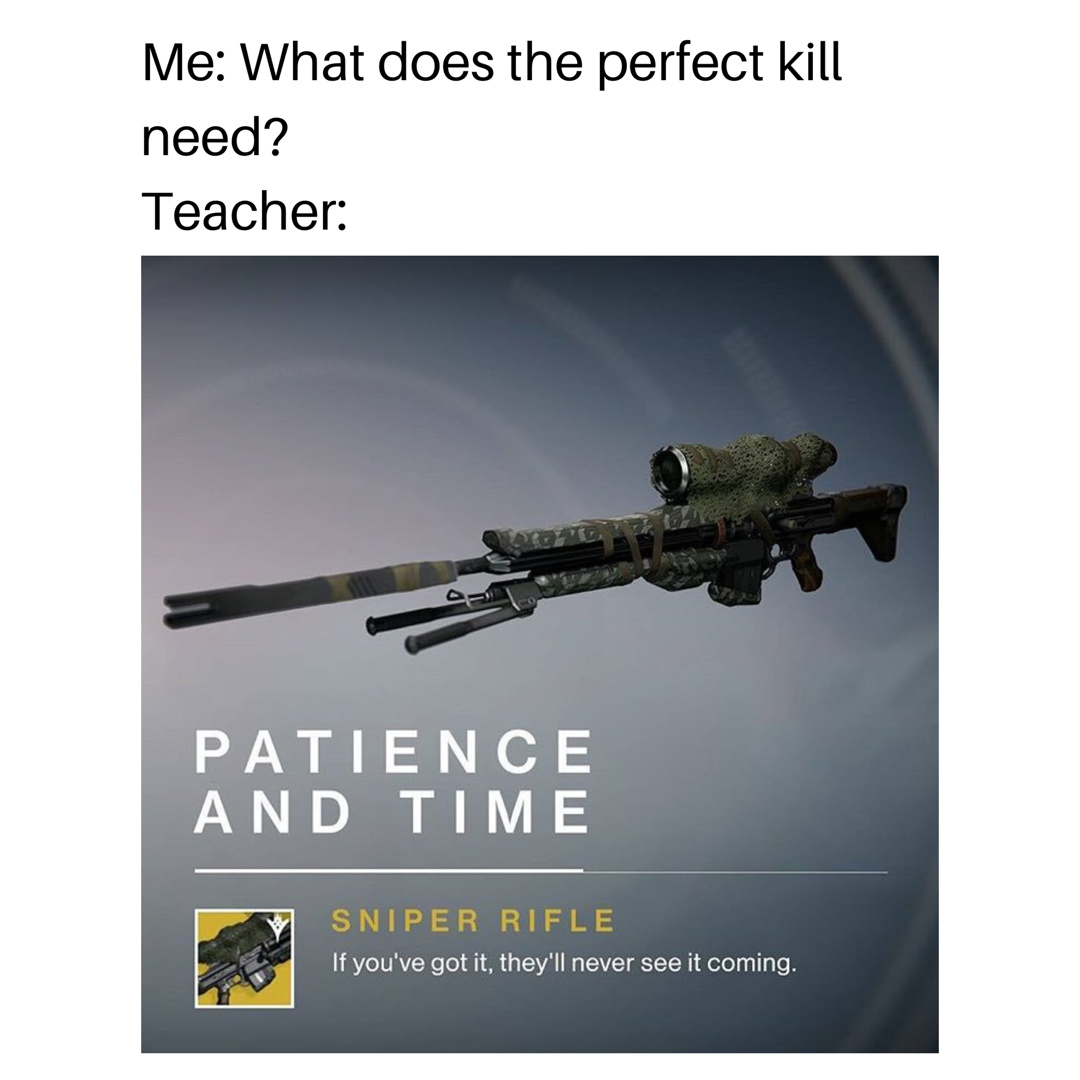 patience - meme