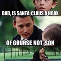 Is Santa Claus a hoax?