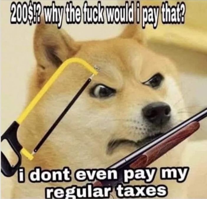 Tax deez nuts retard - meme