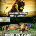 ya quisieras ser argentino boludo