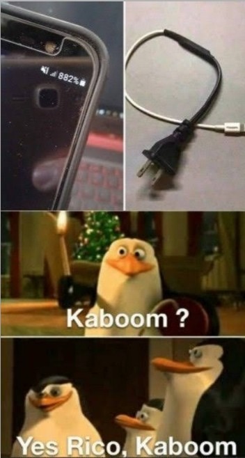 Kaboo? Yes rico kaboom - meme