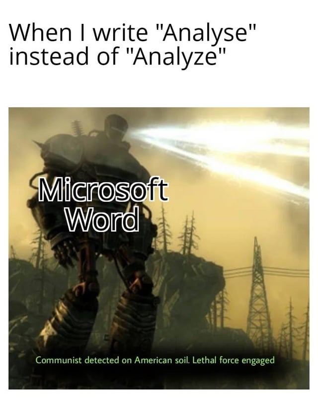 Analyze - meme