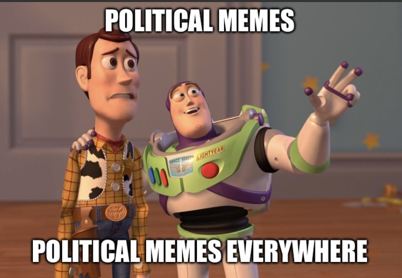 Too much happening nowadays. Tired of hearing about it - meme