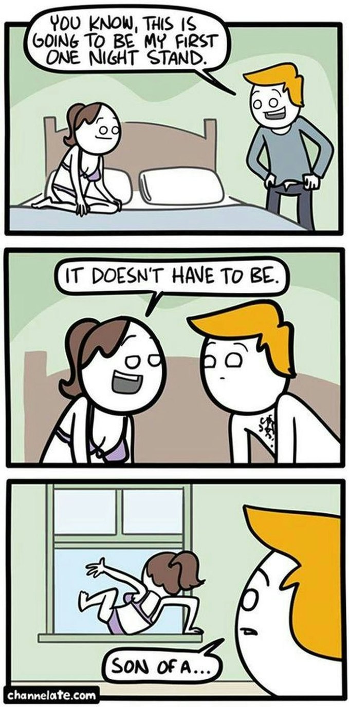 Hey, wait! We're on the 27th floor! - meme