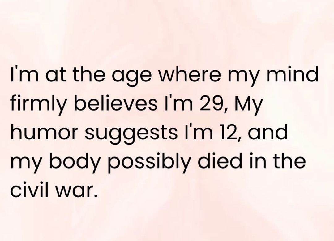 My age - meme
