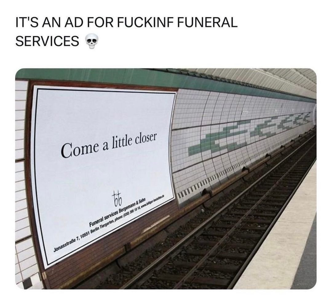 the company has moved the concept of advertising to a different dimension. - meme