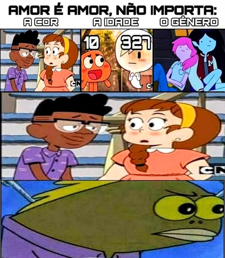 Amor sem fronteiras - meme