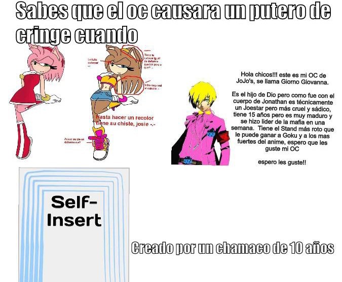 Vi ocs en Reddit y me dieron 9 tipos de cringe terminal - meme
