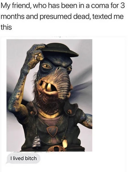 Watto survived order 66 - meme