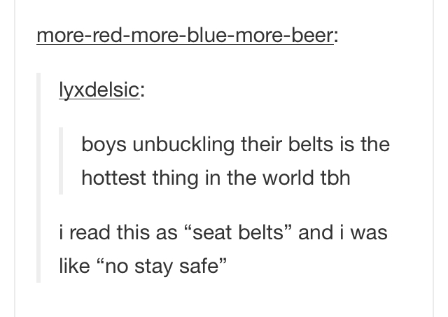 Stay safe and buckle up - meme