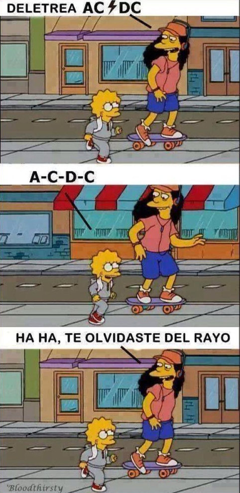AC/DC - Meme subido por jacobmikhaelov :) Memedroid