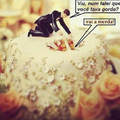 Hahahshahha cabou o casamento...