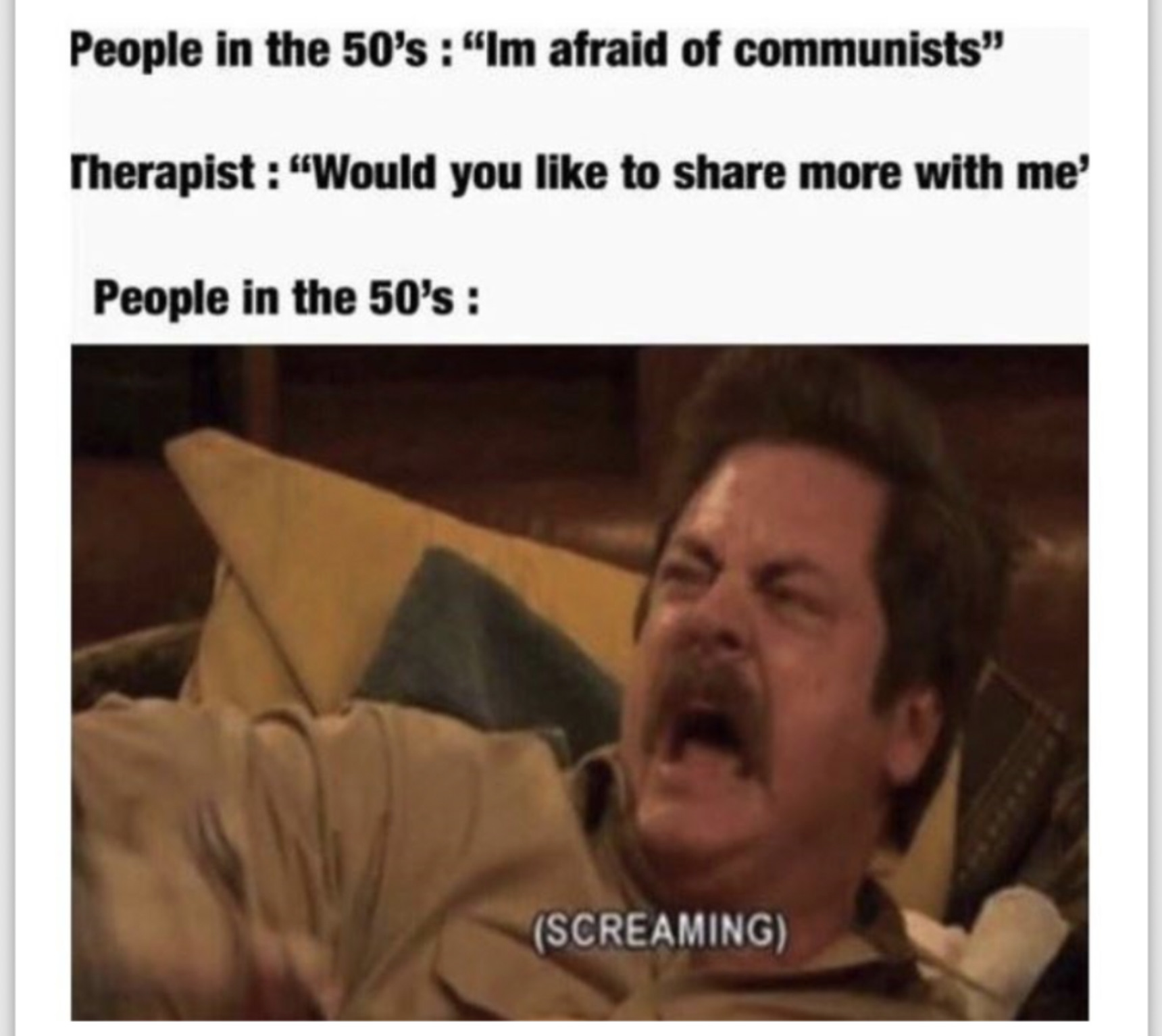 Communist therapist - meme
