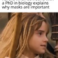 Karens when someone with a PhD in biology explains why masks are important