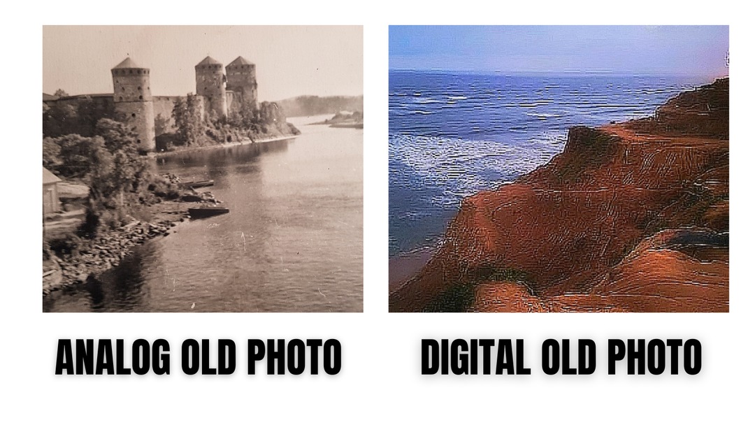 old digital photo - meme