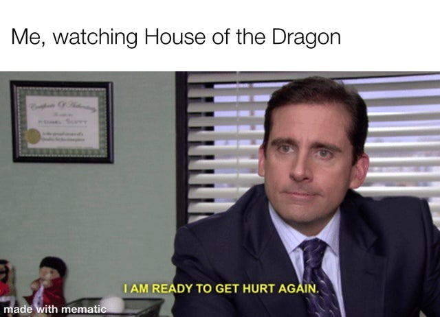 watching house of the dragon reaction