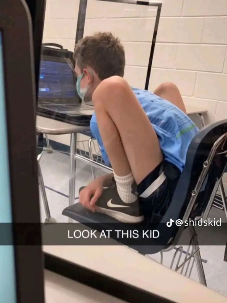 This kid on some feral shit - meme