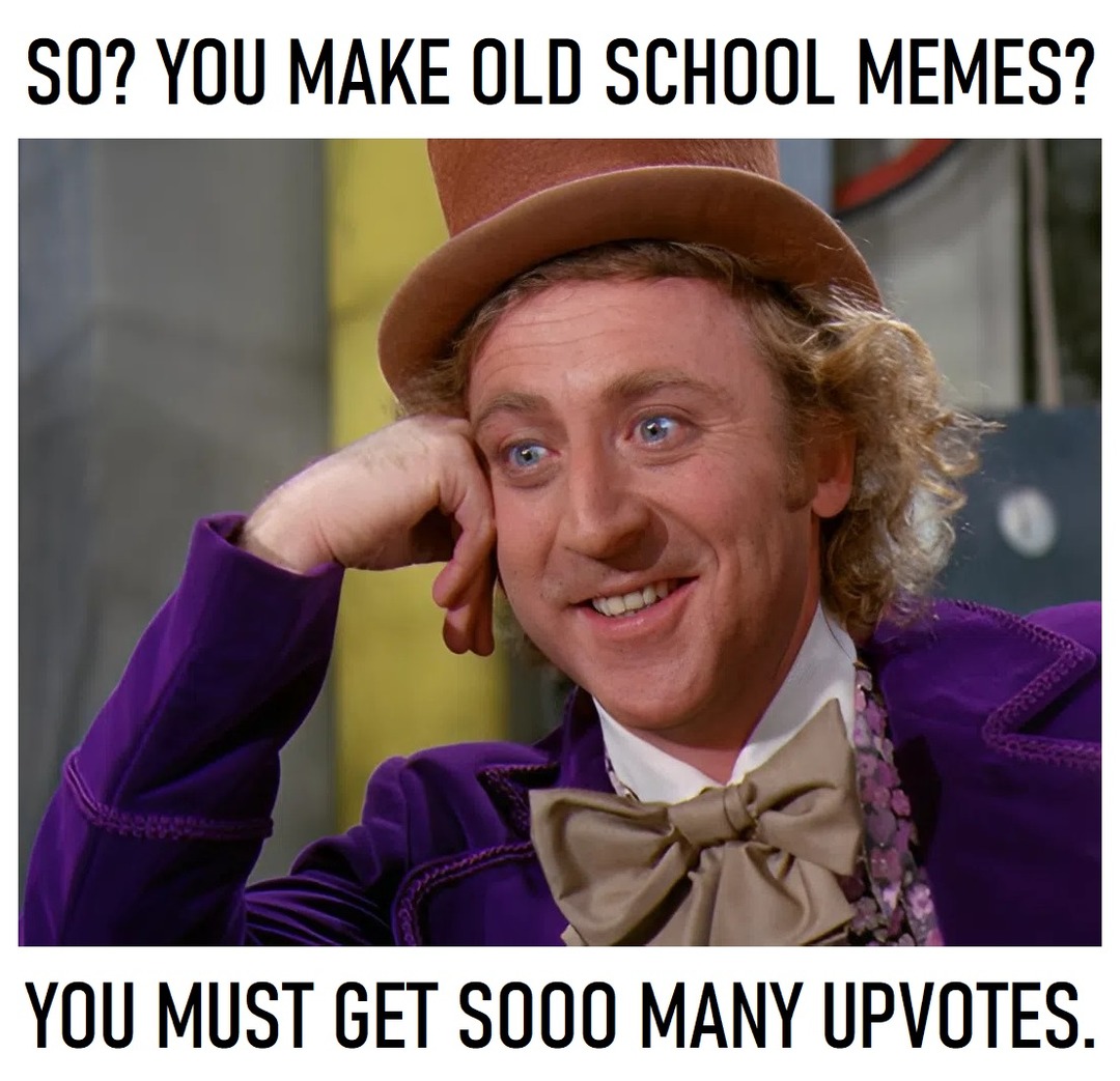 Wonka's Old School Memes Get So Many Upvotes! - UHD Remake