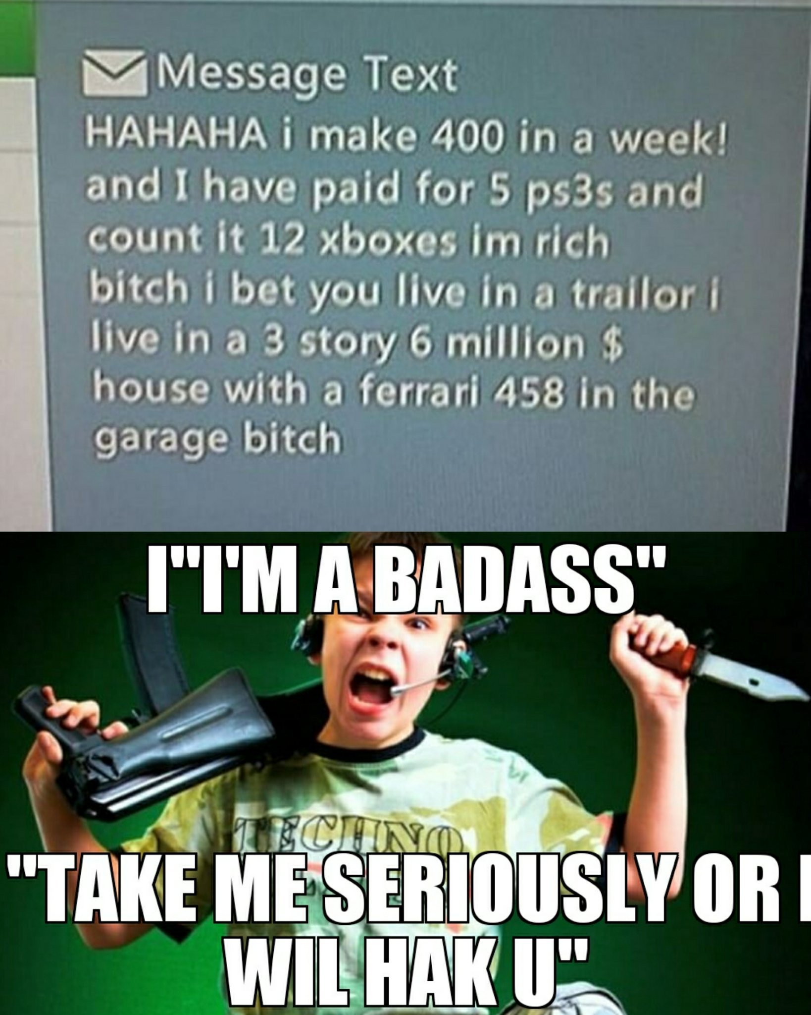Xbox 12 year olds - meme
