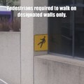 Pedestrian wallways